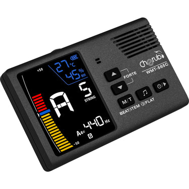 Afinador Cherub Wmt-565c Con Termohigrometro Y Metronomo